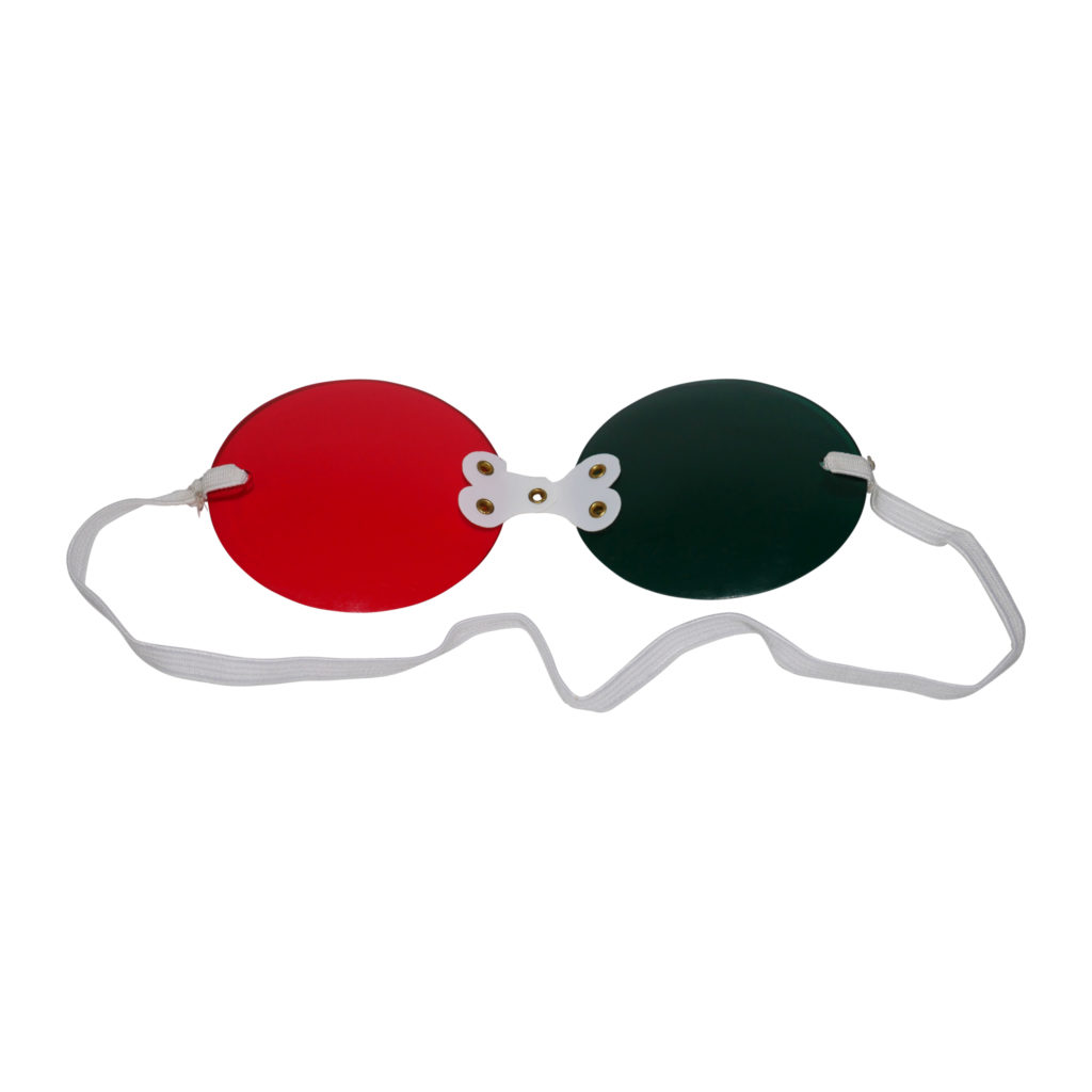Reversible Red/Green Wraparound Goggles plastic *SECONDS* Adelaide